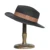 Womens Mens Wide Brim Straw Panama Hat Fedora Boater Hat Foldable Summer Beach Sun Hat Straw Hat for Women 7