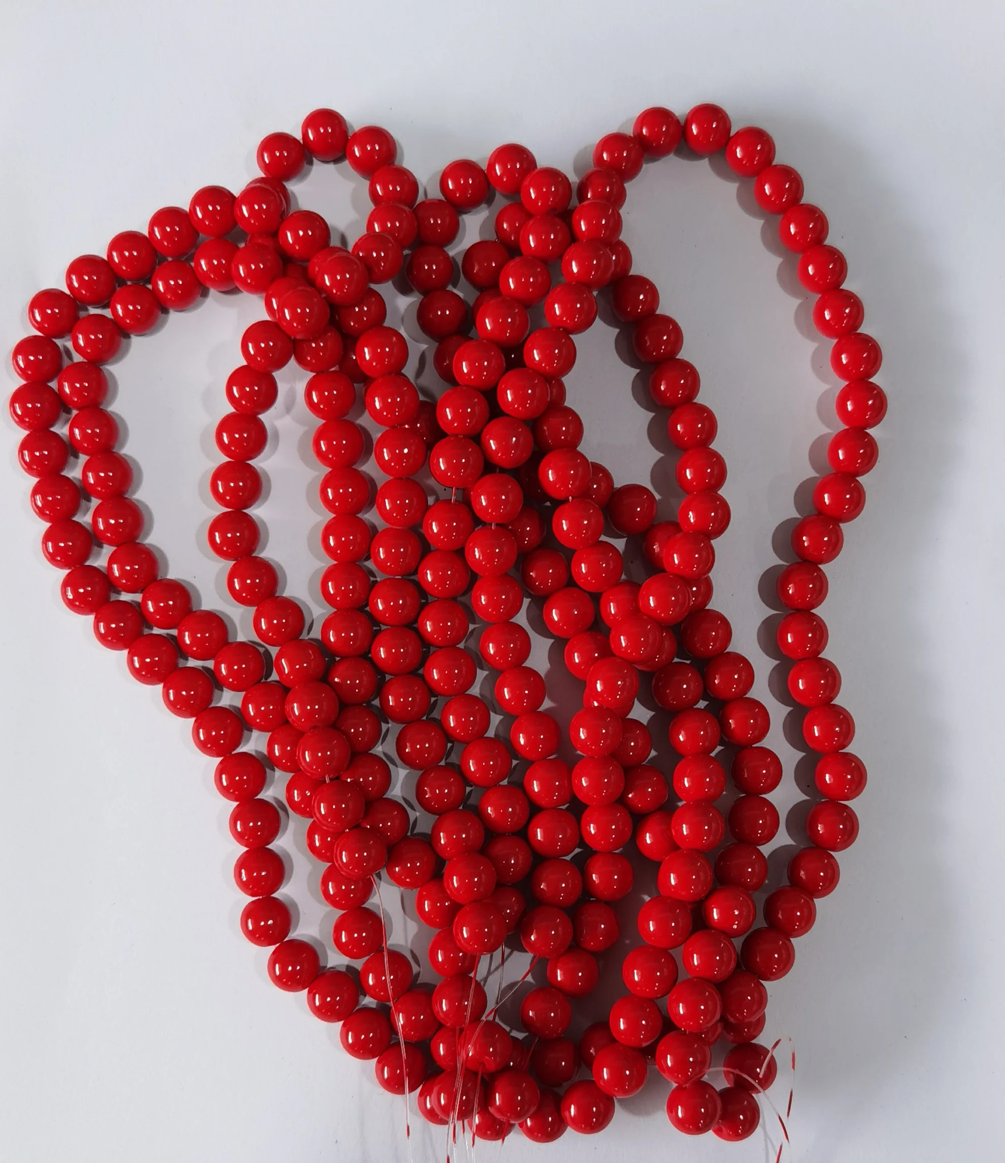 240pcs 10mm New Glass Beads for DIY Bracelet Bangle Making 30 Sorts of Colors Could To Choose 2
