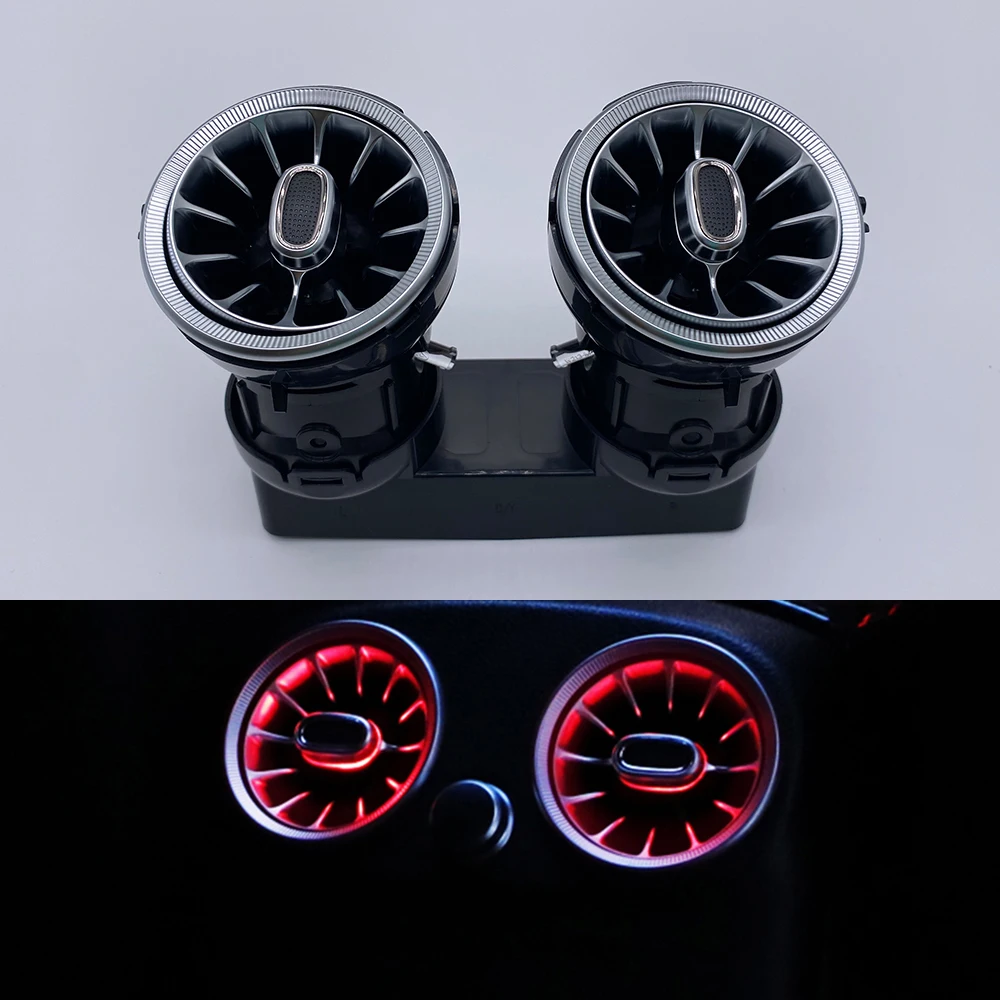 

For Rear air conditioning vent LED turbine ambient light For Mercedes Benz C /E/ GLC class w205 w213 x253 LED atmosphere light