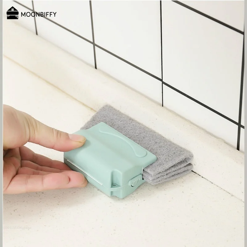 Portable Home Cleaning Tools Window Sill Window Slot Gap Brush Groove Small Brush Squeegee Flooring Tools Outils De Nettoyage