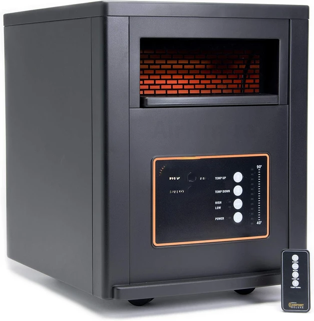 with Copper PTC, Infrared Space Heater with Remote, 1500 Watt, ETL Listed -  AliExpress