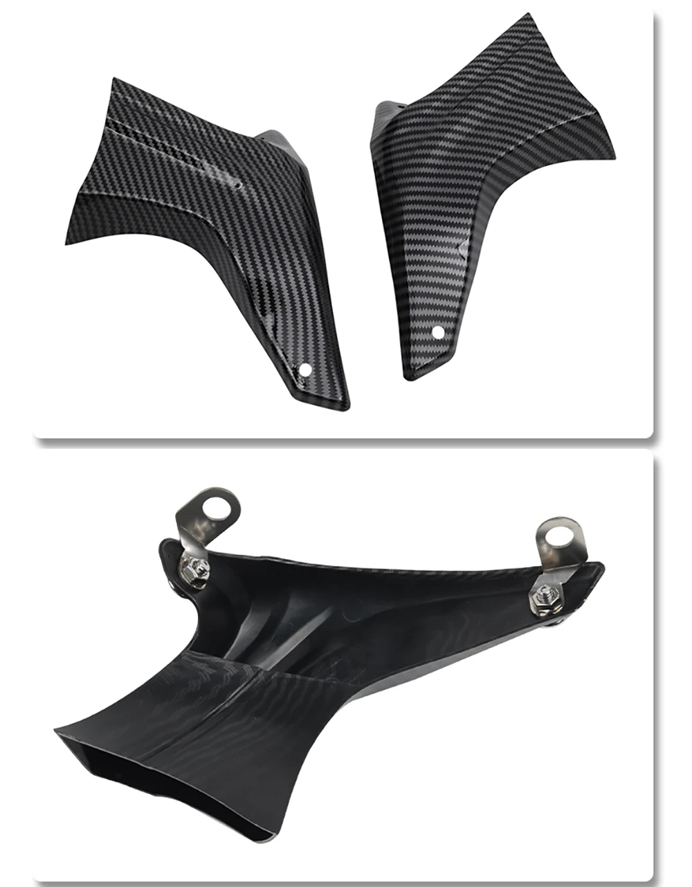 Zx6r Front Calipers Motorcycle Brake Caliper Air Cooling Ducts