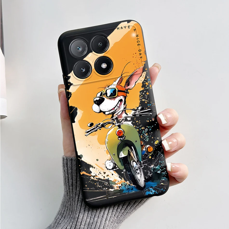 Cute Cartoon Cat & Frog Soft TPU Phone Case - Protective Bumper Cover