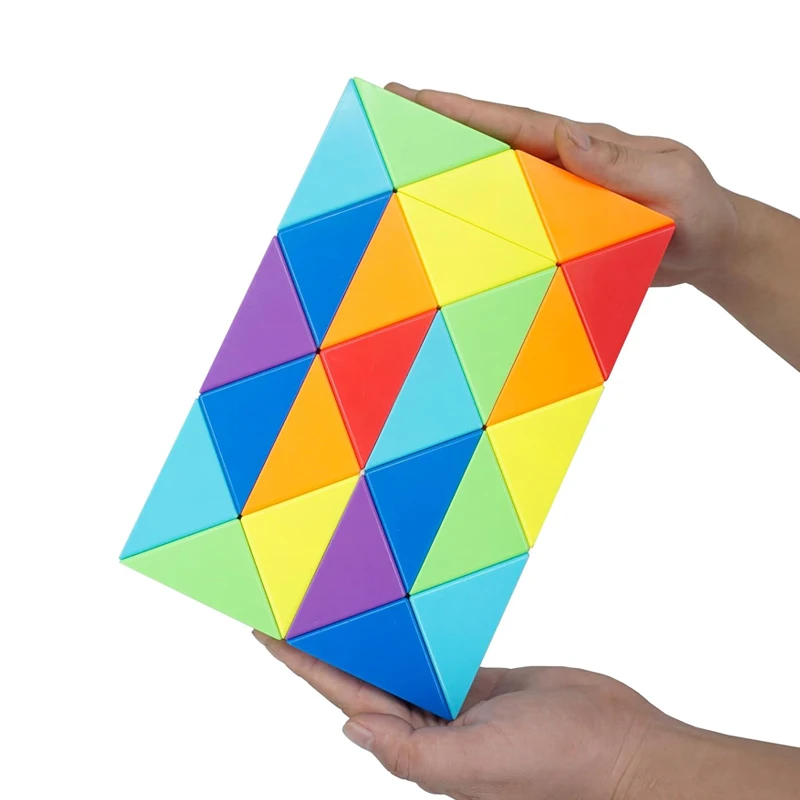Rainbow Magic Snake Cube Twist Puzzle Toy Speedcube Educational Toys Montessori Juguetes Cumpleaños Invitados Niños 2