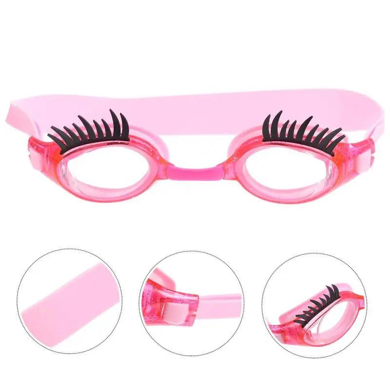 Childrens Swimming Goggles Cute Cartoon Waterproof Anti Fog Eyewear Boys Girls Baby Water Sport Glasses