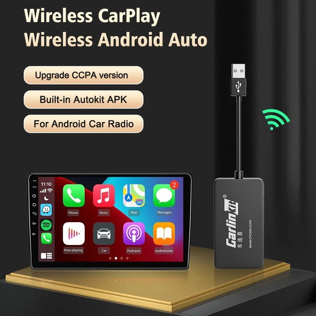 El adaptador Carplay inalámbrico Carlinkit 5.0 (2air) hace que CarPlay –  AutoKit CarPlay Store