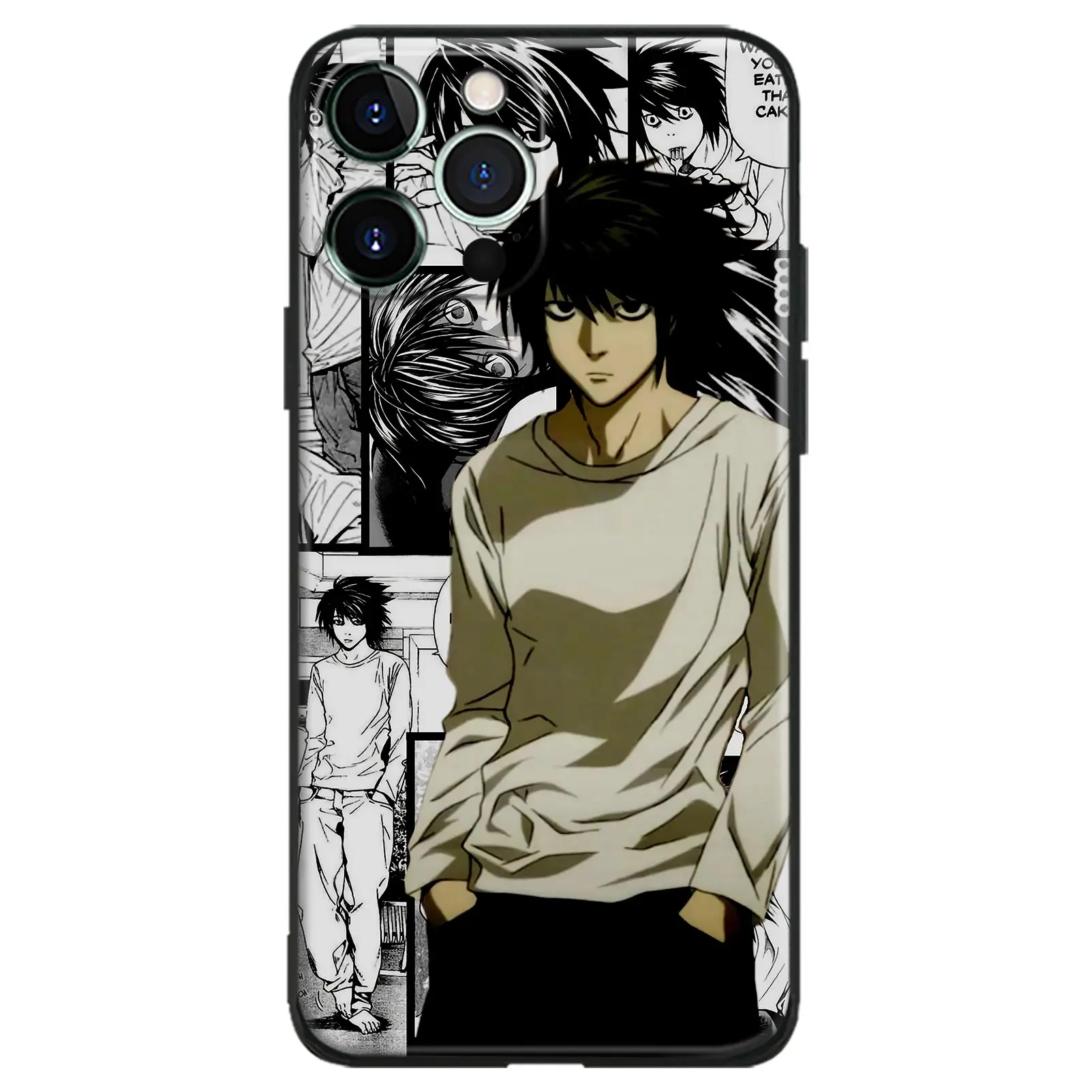 デスノート L 携帯 液晶 保護 シール DEATH NOTE メールガード