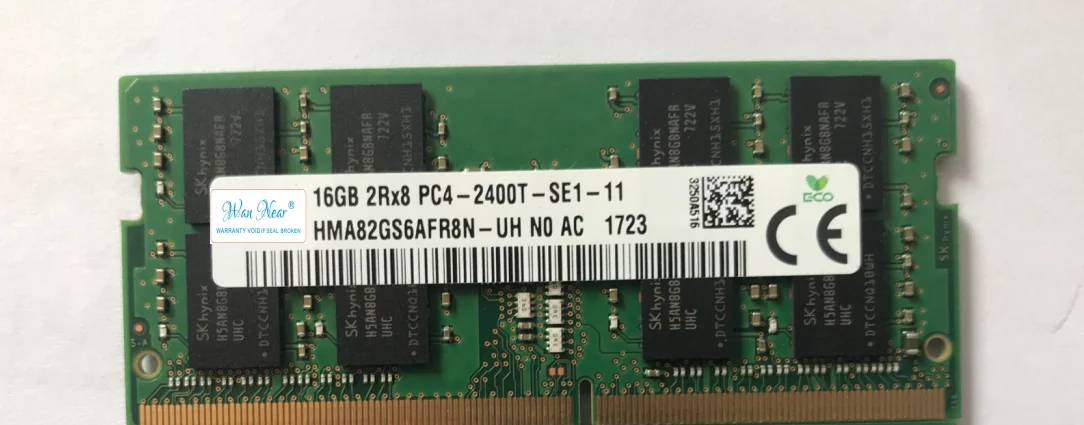 For 16G DDR4 2RX8 PC4-2400T notebook HMA82GS6AFR8N-UH 2 S6247b4bff2c24c2aa88d300aa41f6544D