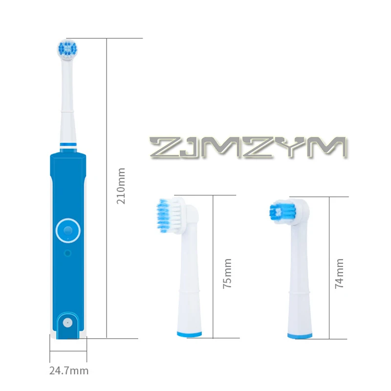 AdultSonicVibratingToothbrushWaterproof360RotaryInduction