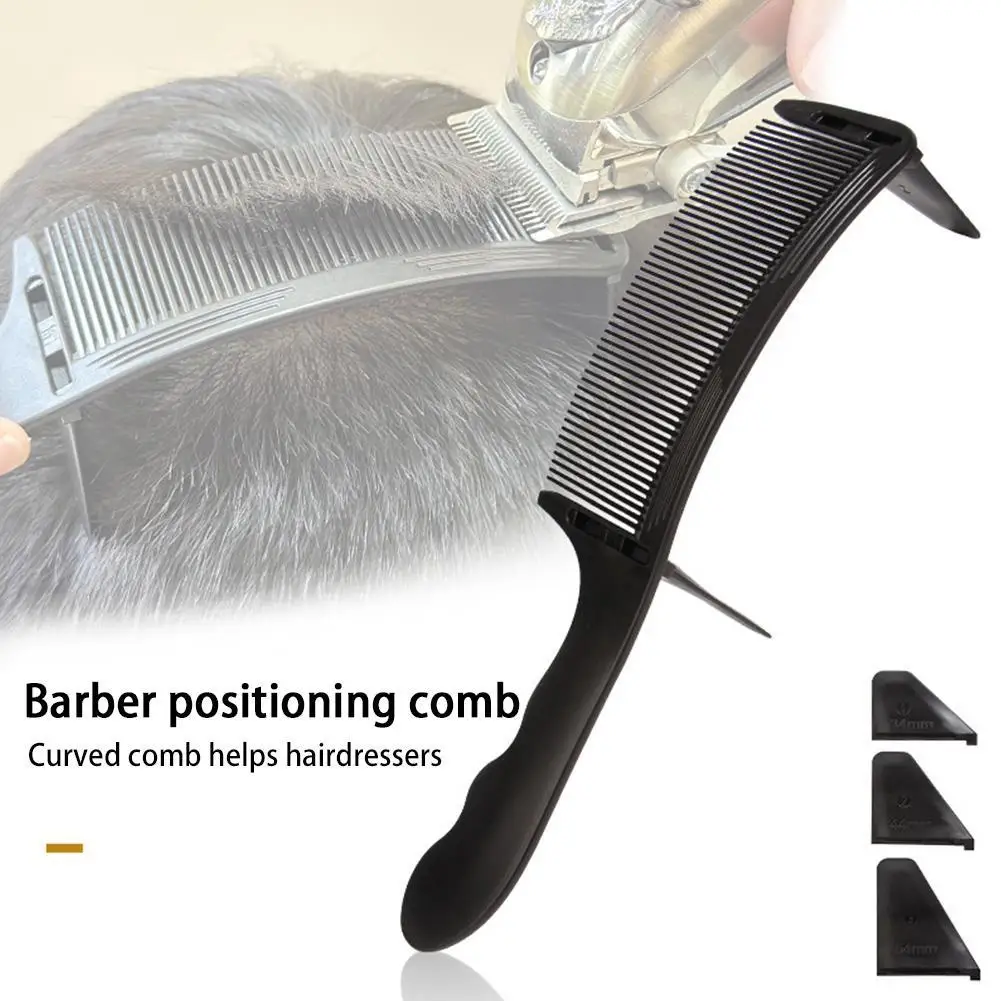 

Профессиональная расческа для парикмахерской, расческа для стрижки волос с плоским верхом, для парикмахерской, аксессуары для мужчин, инструмент для укладки волос U8R7