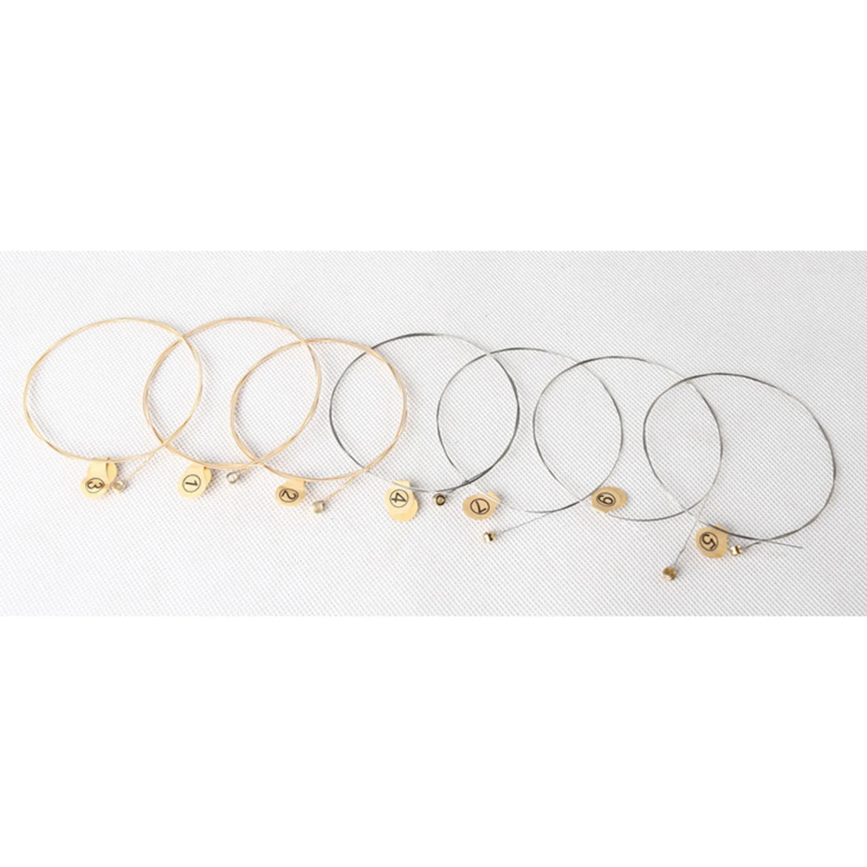 Guitar Strings 7Pcs Classical Guitar String Set Strings 7-String Laya for Acoustic Folk Classic