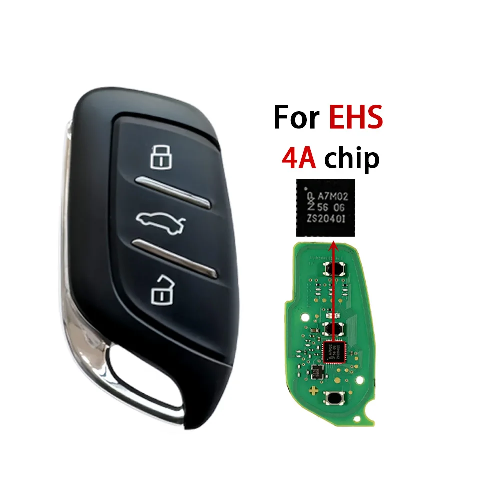 Telecomando Smart YOCASTY con Chip ID47 e 4A, PCB OEM per MG MG4 MG5 ZS MGHS Hybrid HS EHS ZX GT e Roewe Keyless Go - immagine 3