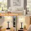 Modern Table Lamps Set of 2  3Way Lighting Modes Bedside Table Lamps for Bedroom  Nightstand Table Lamps With USB Charging Port 6