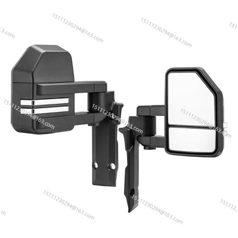 토요타 랜드 크루저 70 75 78 79 시리즈, 1984-2023 모델용 확장형 견인 미러 한 쌍