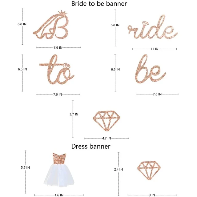 rose-gold-hen-party-bride-to-be-banner-glitter-paper-wedding-dress-diamond-bridal-shower-wedding-bachelorette-party-decoration-party-holiday-diy-decorations-aliexpress for Bride To Be Banner Printable Free Rose Gold Hen Party Bride To Be Banner Glitter Paper Wedding Dress Diamond Bridal Shower Wedding Bachelorette Party Decoration - Party & Holiday Diy Decorations - AliExpress for Bride To Be Banner Printable Free