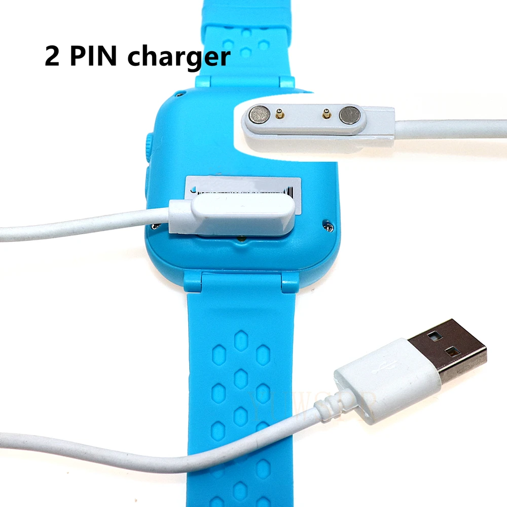 MIYIYQP Smart Watch Charger Cable,Universal Magnetic Suction USB  Smartwatch/Fitness Tracker Charging Cable 2 Pin Cord, Charger Contact pin  spacing