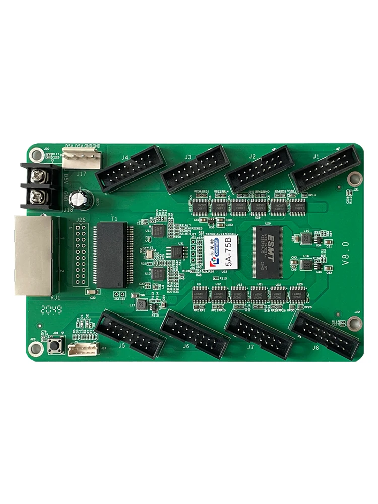 Colorlight 5A-75B Led Scheda Di Ricezione Video Wall Controller Display A Led Scheda Di Controllo Sincrono