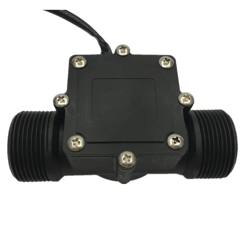 Plastic Flow Sensor Meter Plastic Hall Turbine 3.5 24vdc Dn32 Water Liquid Aliexpress