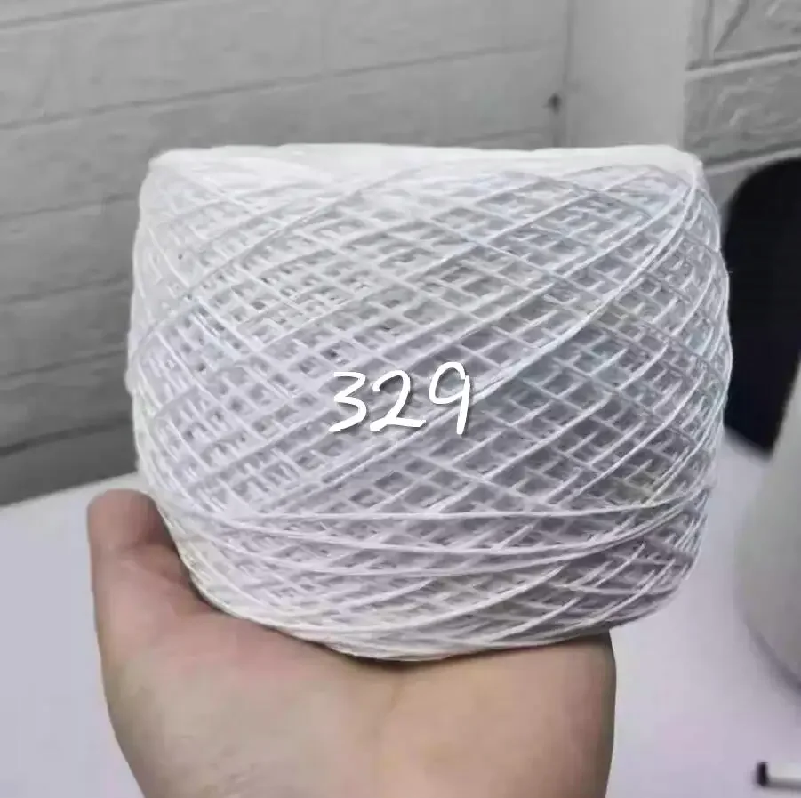 250g*2 pieces knitting 100% cotton lace thread katoen crochet lanas para tejer a crochet yarn haakgaren Luster soft t64 5
