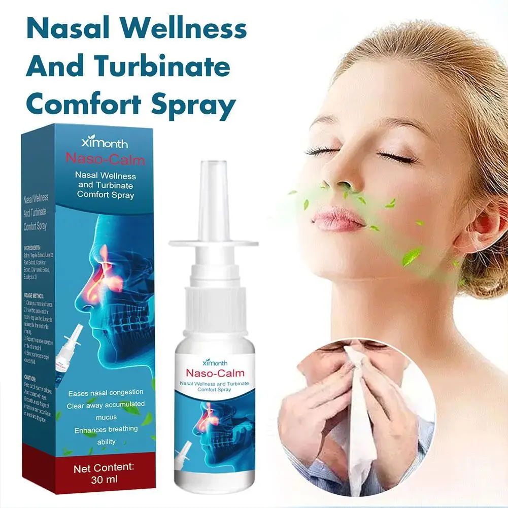 HerbNasalSprayForTreatmentChronicRhinitisSinusitisStuffyNose