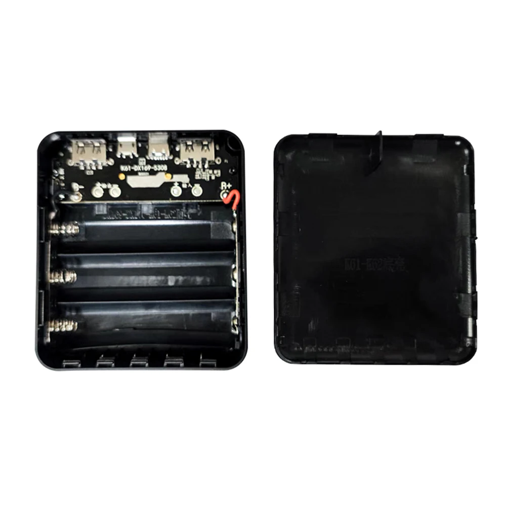 DIY 3*18650 Battery Power Bank Case Free Welding Battery Holder Shell No Soldering Storage Box for Phone Charging