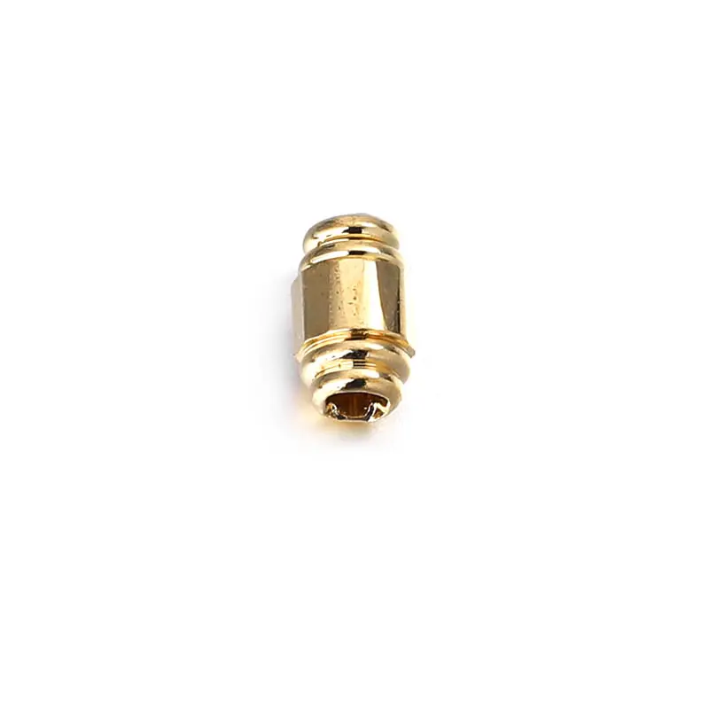Cuentas de Brass Doradas de 18K Diseño Ovalado Cilíndrico Suministros para Hacer Joyería DIY - details 64