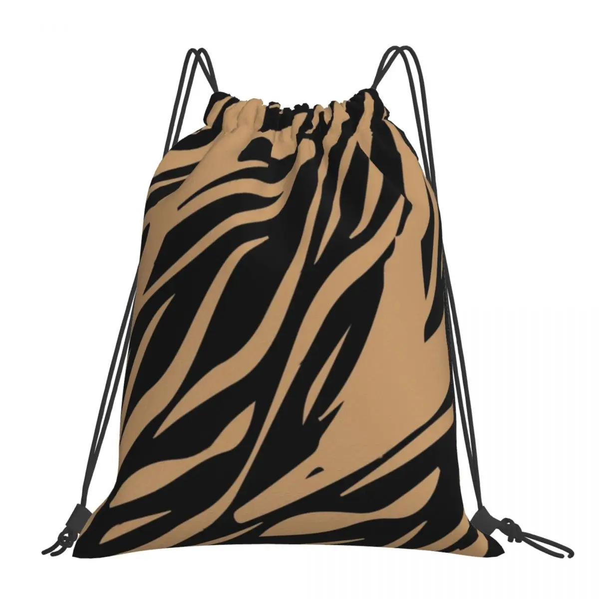 

(Zebra) рюкзаки с Африканским принтом, повседневные Портативные Сумки на шнурке, сумка на шнурке с карманом, спортивная сумка, сумки для книг для женщин, для школы