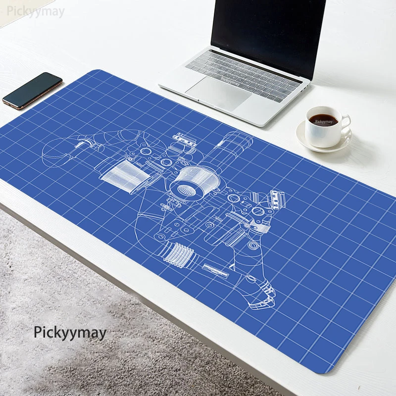 

Art Mouse Pad Mechanical Desk Mat Computer Deskmat Mousepad Office Gaming Accessories Pc Gamer Mouse Mats Xxl Table Carpet