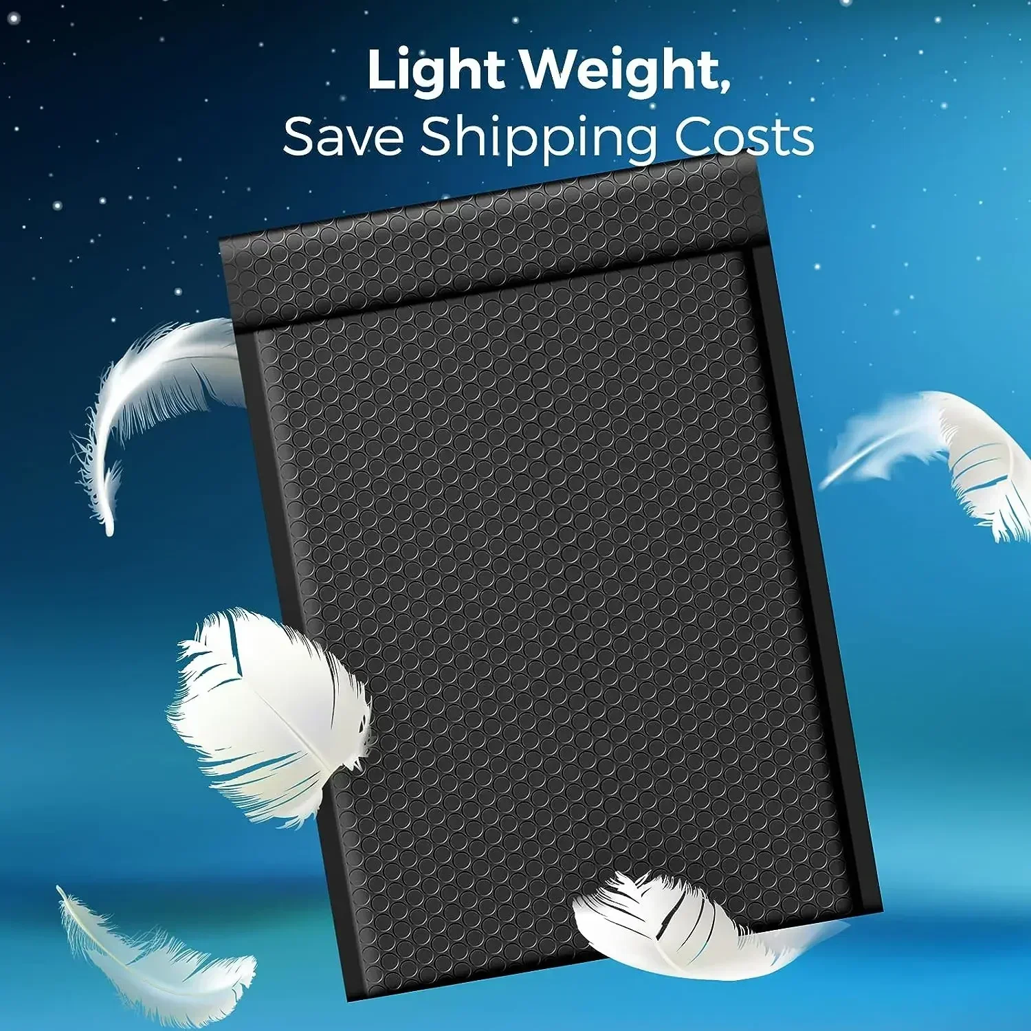 

Bubble 100 Black Padded Mailing Pcs Business Mailers Packaging Poly for Envelopes Bag Supplies Mailer Shipping