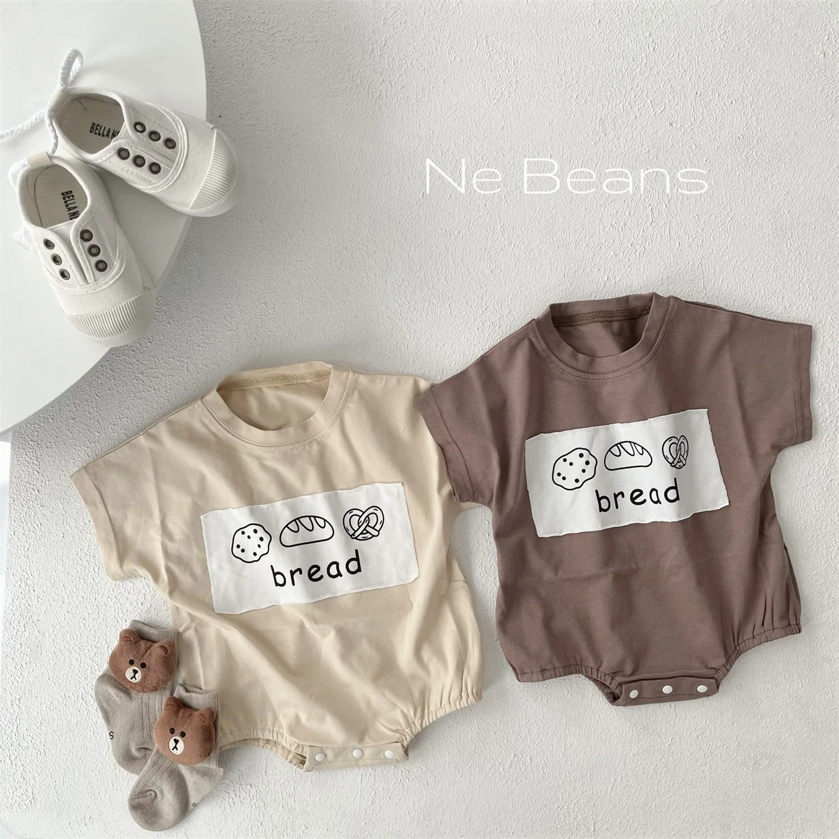 

0-2Y Baby Boy Rompers Korean Style Cotton Fashion Loose Breathable Summer Clothes One Piece Jumpsuits Cimbing Suits