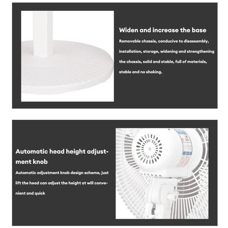 Smart Pedestal Floor Fan 4