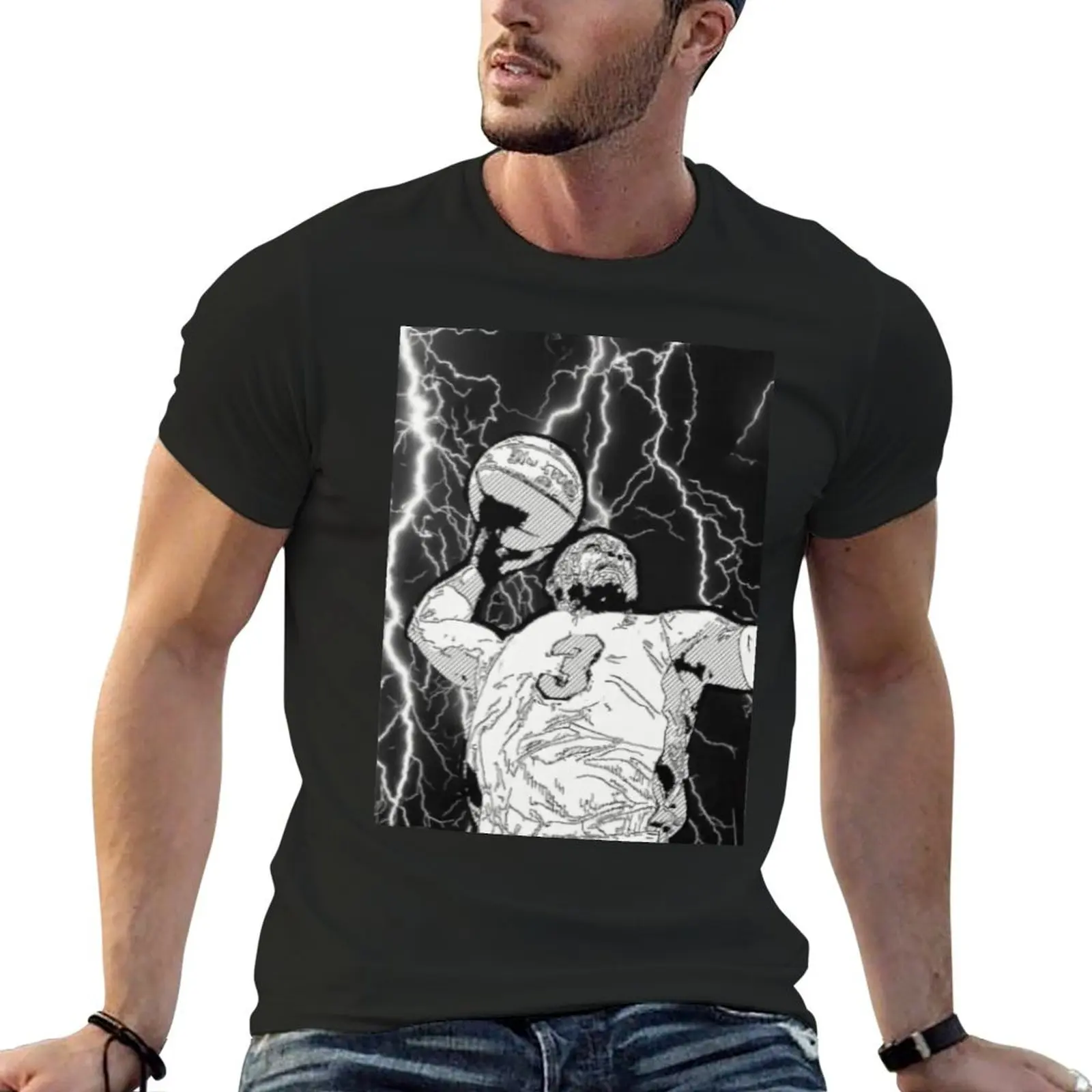 Dwyaneer E Wade D-Wade Wow 2023 Basket Stars (15) T-Shirt Girocollo Motion Tshirt Hipster Travel Graphic Eur Size