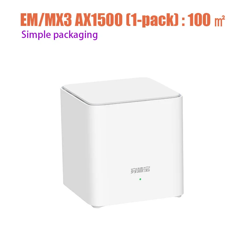 Tenda AX1500 WiFi6 Mesh Router Mesh MX3 WiFi 6 Gigabit Router wireless 2.4Ghz 5Ghz Dual-Band Whole Home mesh ripetitore wifi