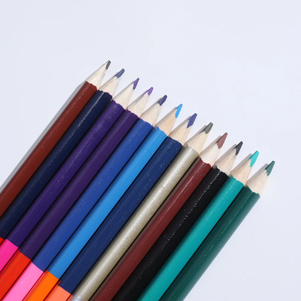 ThEast 12 Short Jumbo Colored Pencils, Cute Animal Drawing Pencils For Kids Ages 3-12, Hexagonal - View #11