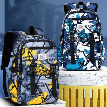 2026 Waterproof Kids Backpack Children School Bags For Boys Orthopedic School Backpack girls Primary Schoolbag Book Bag Mochila 1