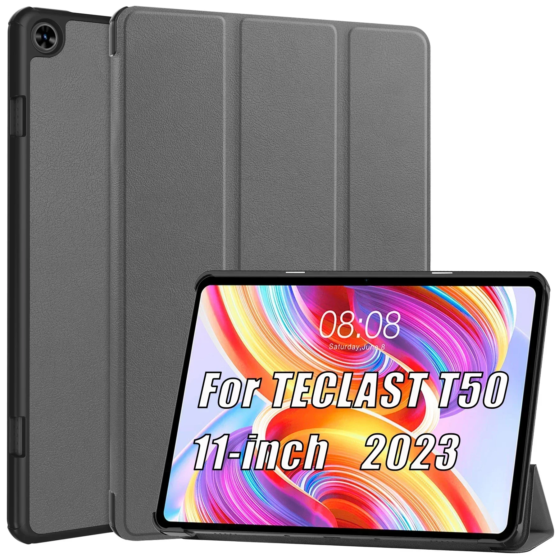 

2024 Case for Teclast T50 2023 Ultra Slim Smart Cover Leather Protection with Stand Function Case for Teclast T50 11 Inch Tablet