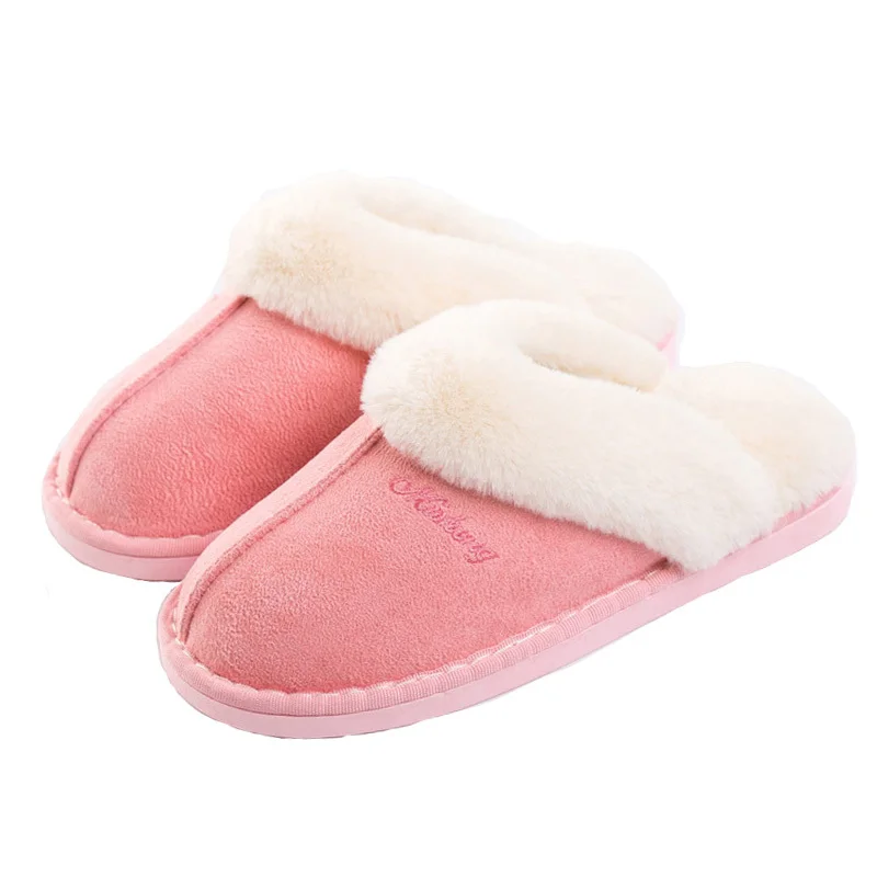 Women Winter Warm Ful Slippers Women Slippers Sheep Lovers Home Slippers Indoor Plush Size House Shoes Woman wholesale 3