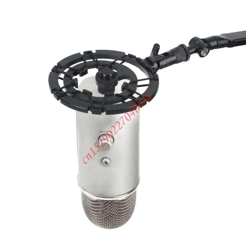 72XA 콘덴서 마이크용 범용 알루미늄 쇼크 마운트 소음 방지 진동 차단 설계