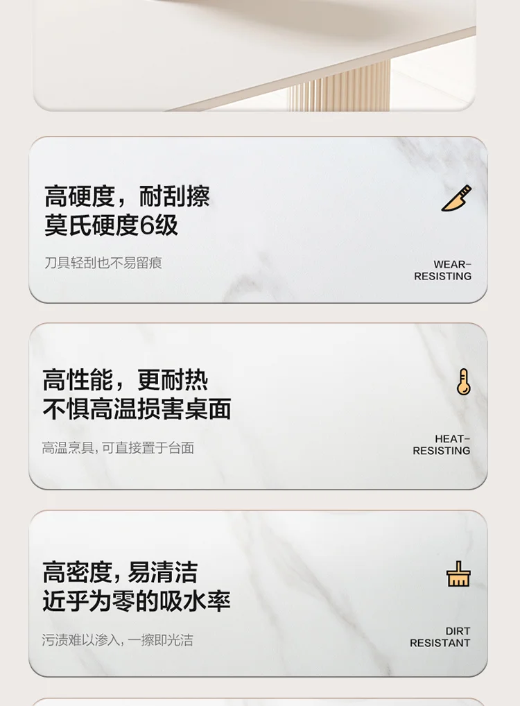 Description Picture 3 of itemWhite Small Dining Table Restaurant Modern Entryway Hotel Dining Table Lobby Organizer Luxury Mesas De Comedor Kitchen Furniture