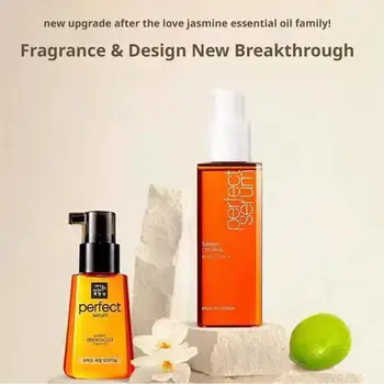 Siero perfetto Riparazione condizionata profonda Capelli crespi danneggiati Morbido Liscio Lucido Nutrizione Idratazione profonda Nutriente Cura dei capelli