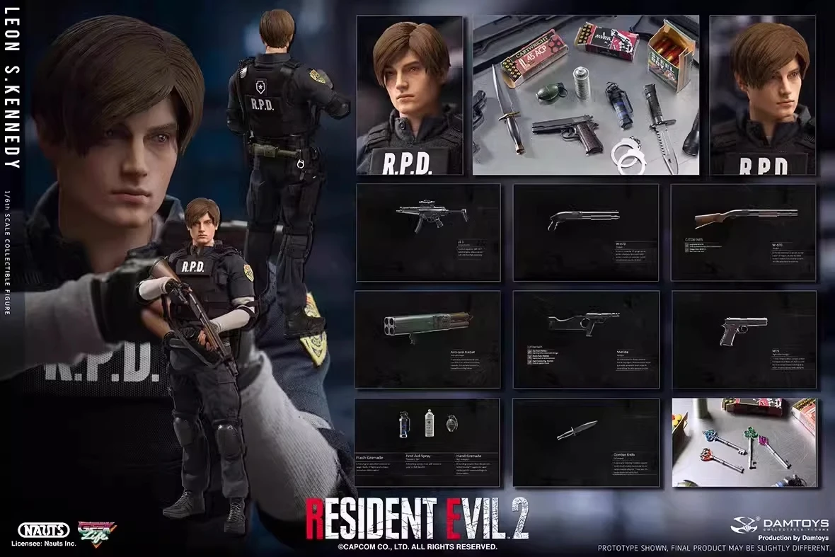 

Лидер продаж, в наличии игрушки Damtoys Dms030, модель солдатика из коллекции Evil 2 Leon 1/6, новая оригинальная Коллекционная декоративная игрушка, подарок
