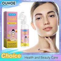 Turmeric Kojic Acid Foaming Facial Cleanser Brightening Deep Cleansing Oil Control Shrinking Pores Hydrating Soothing Face Wash 1