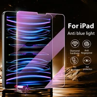 Tempered Glass For ipad Pro 11 12.9 12 9 2022 10th 9th Gen Air 5 4 3 2 7th 8th 10.2 Mini 6 Screen Protector Anti Blue Light Film 1