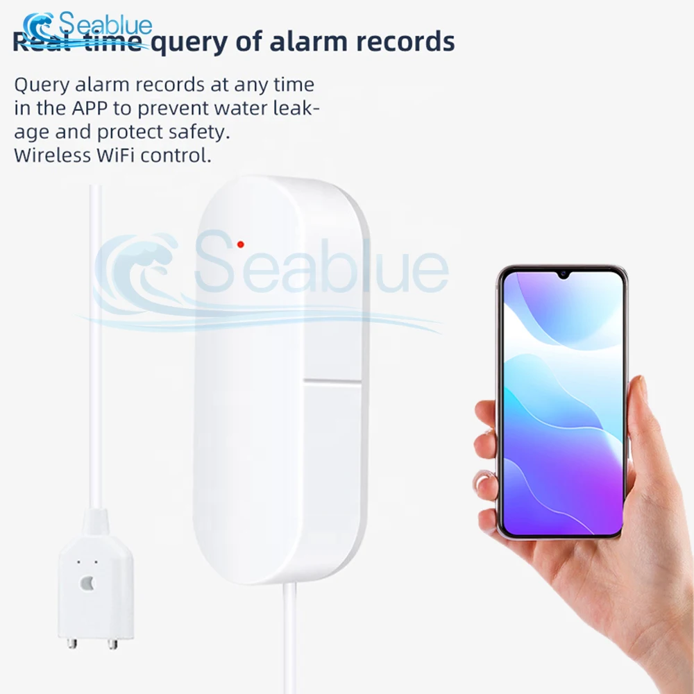 Tuya Smart WiFi Door Sensor Door Open / Closed Detectors WiFi App Notification Alert/Sound security alarm with Alexa Google Home