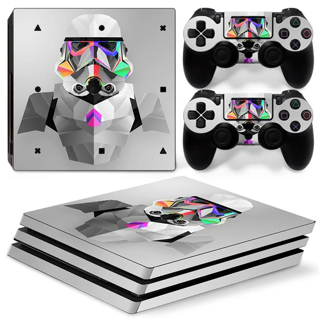 Skin PS4 SLIM Adesiva Stormtrooper