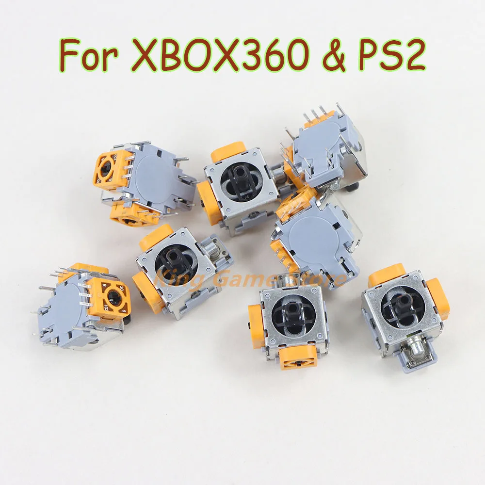 

100 шт./лот Оригинальный Новый 3D Аналоговый джойстик для Xbox 360 PS2 консоль беспроводной проводной джойстик аналоговый датчик с логотипом F