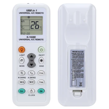 Controle remoto universal para ar condicionado, para lg gree midea toshiba haier daikin hitachi afiado panasonic samsung sanyo hisense fu 1