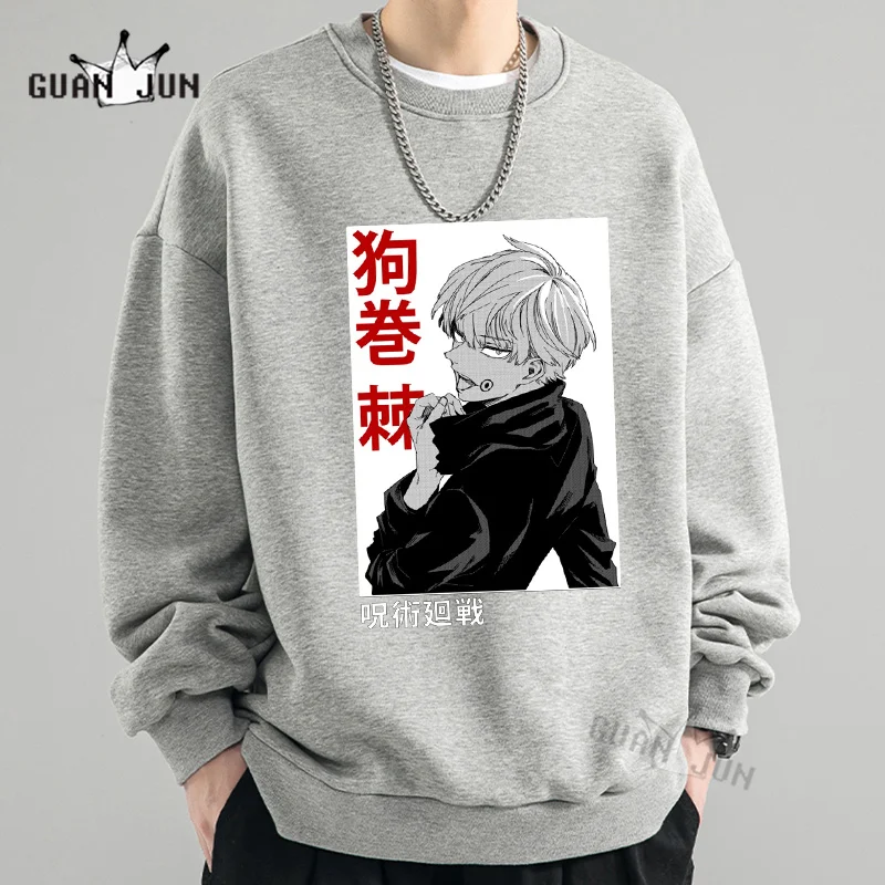 

Men Harajuku Jujutsu Kaisen Anime Hoody Inumaki Toge Graphic Hoodies Hip Hop Streetwear Causal Sweatshirt Tops Men and Women