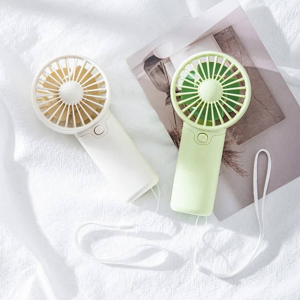Mini Portable Handheld Pocket Fan Lightweight Adjustable portable fan mini fan Cute Student Gifts Handheld Fan USB Charging Student Desktop