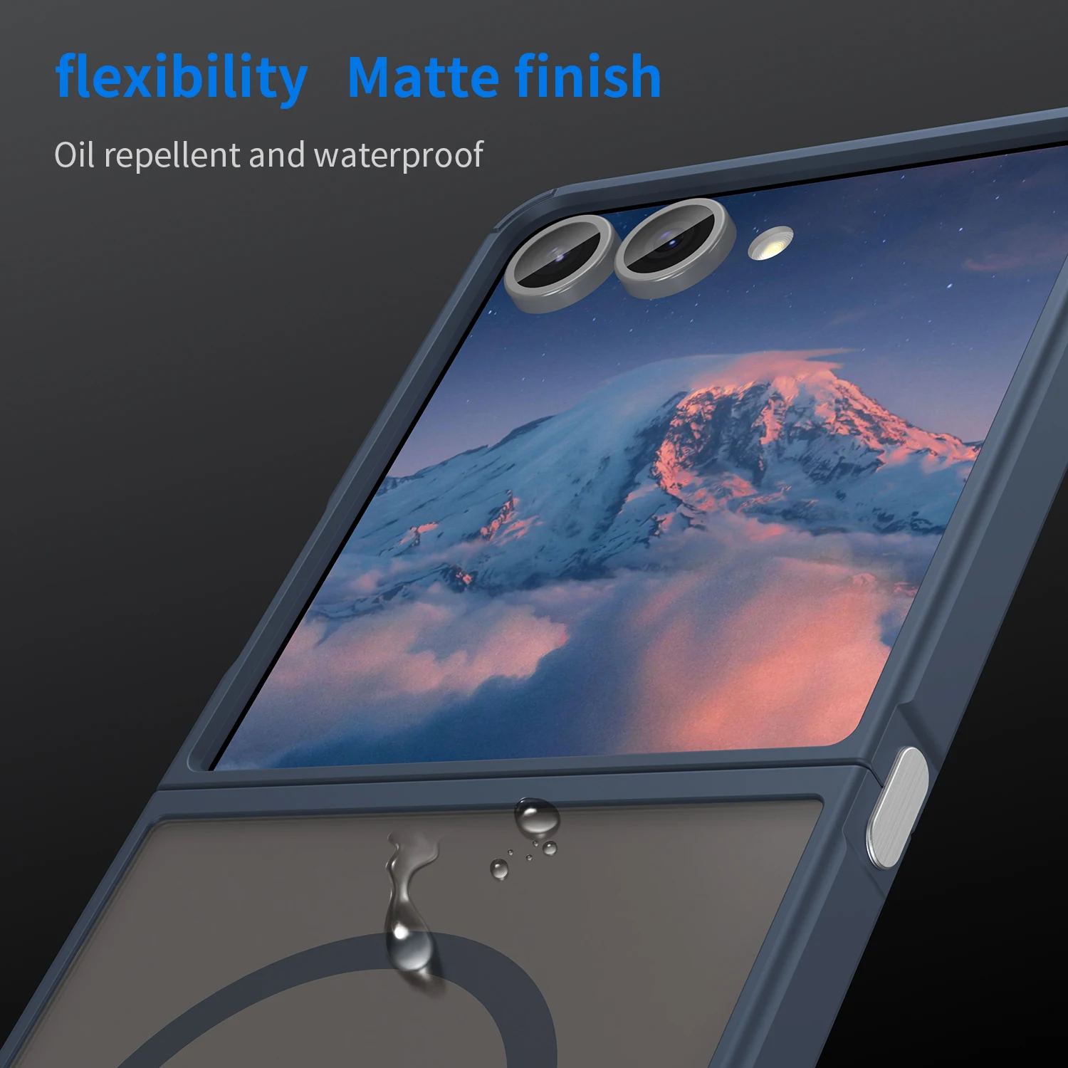 Magsafe Magnetic Wireless Charging Shockproof Matte Phone Case - Hard PC Hybrid Armor Cover